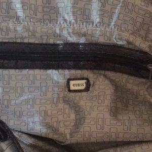 NWOT Guess Bag Large Silver